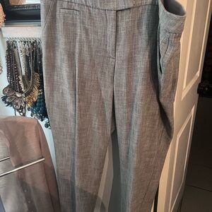 Investments Light Gray Women's Trousers